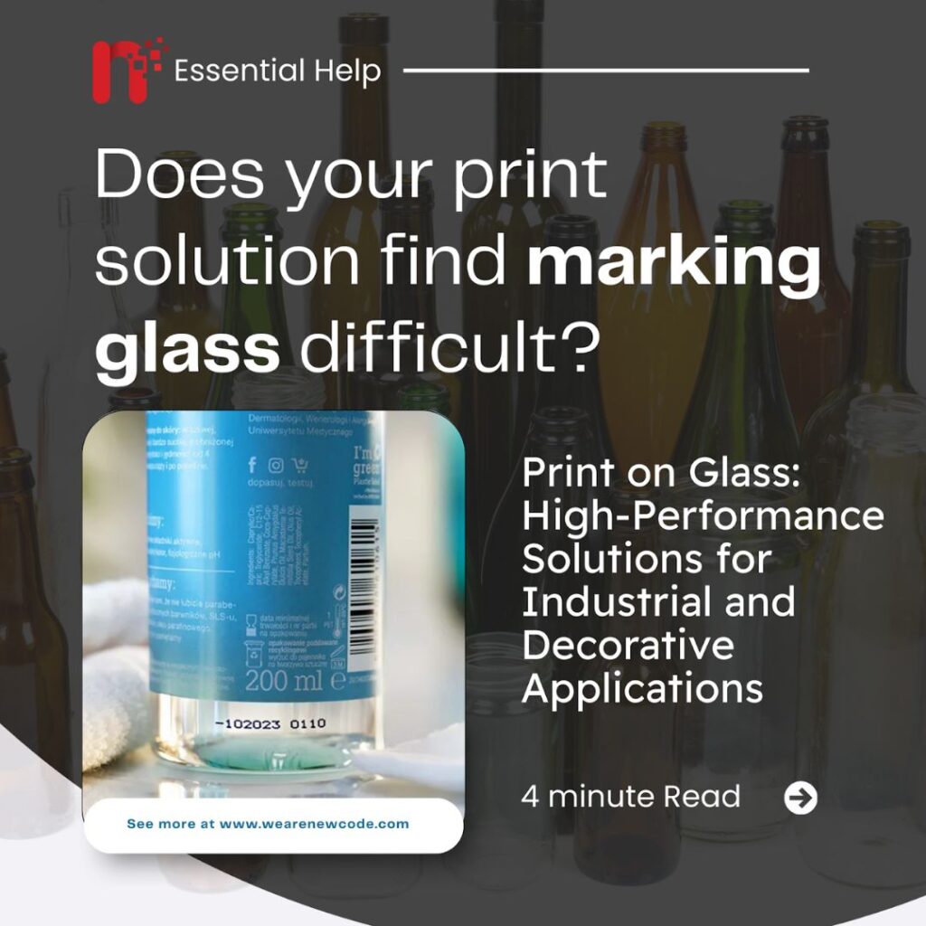 Industrial Glass Printing: Reliable CIJ and TIJ Solutions for High-Speed Bottling Lines